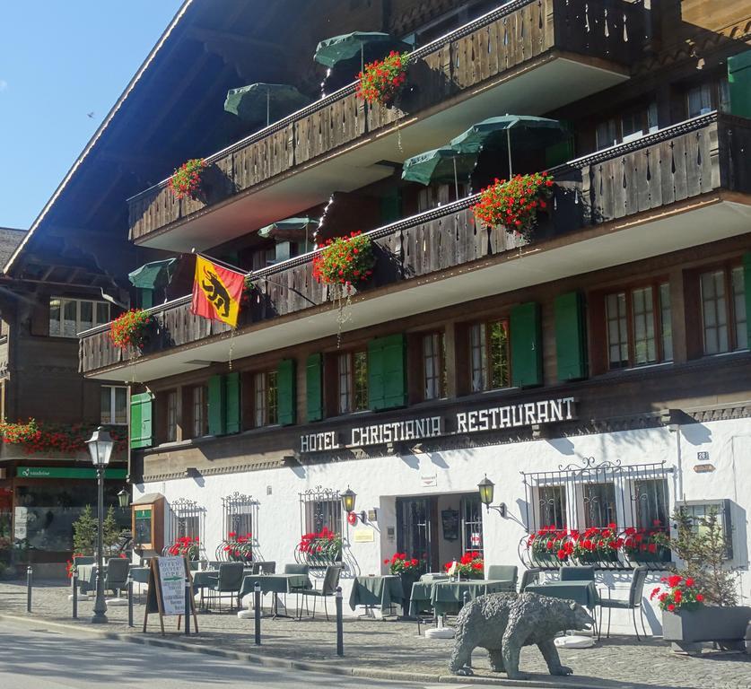 Hotel Christiania Gstaad Exterior foto