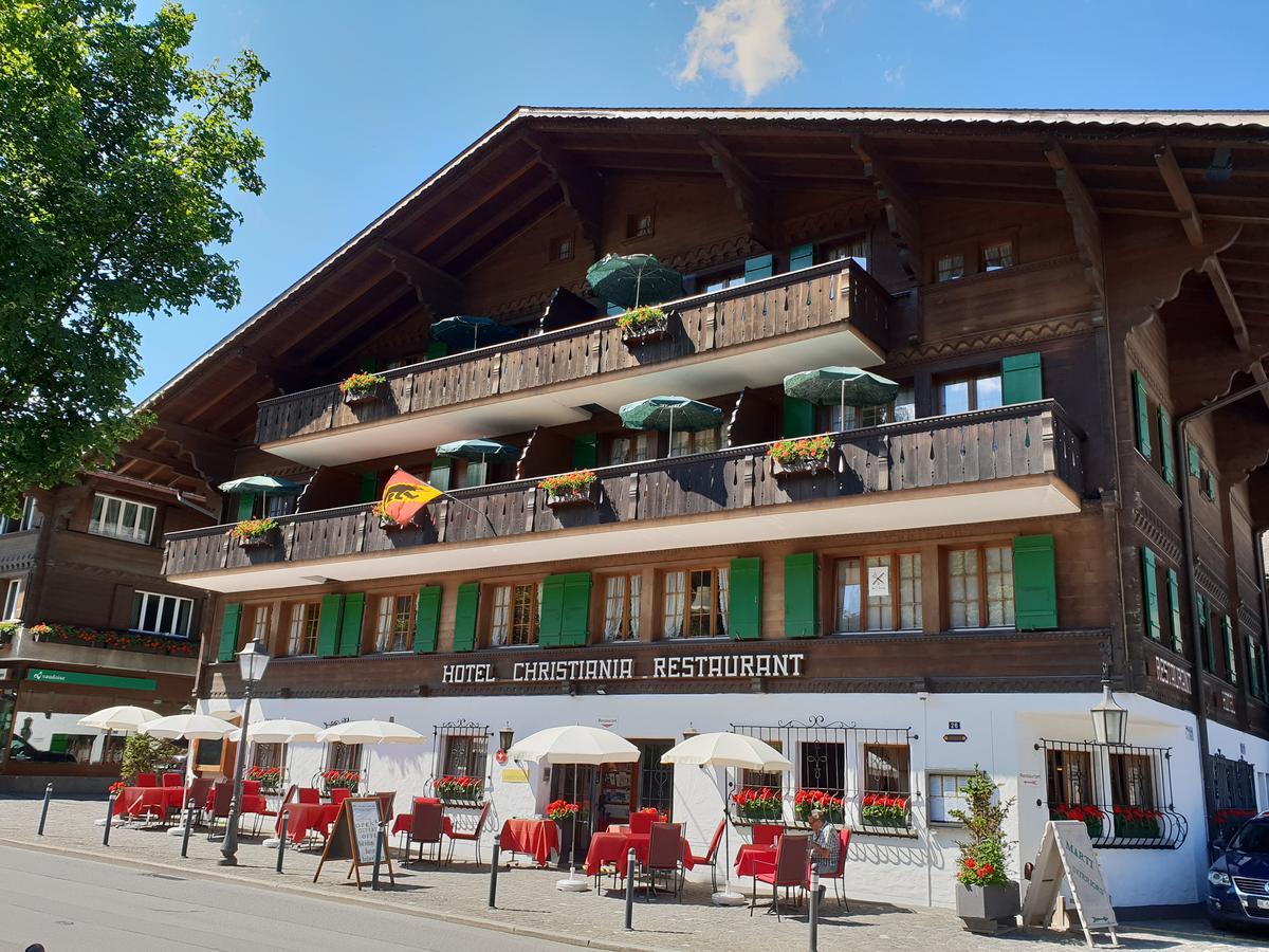 Hotel Christiania Gstaad Exterior foto